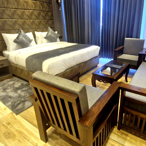 Royal Suite for family 4 beds sea moon resort una
